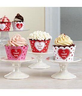Personalized Valentine's Day Cupcake Holders Health & Personal Care