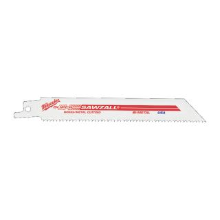 Milwaukee Thin Kerf Metal-Cutting Sawzall Blades — 5-Pk., 6in. Length, 18 TPI, Model# 48-00-5184  Reciprocating Saw Blades