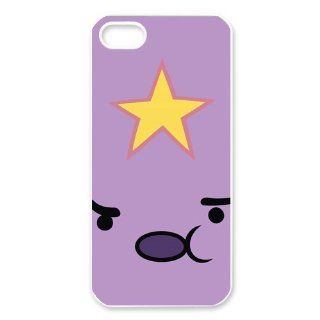 Cartoon Adventure Time Lumpy Space Protective Hard Back Cover Case for iPhone 5 Cell Phones & Accessories