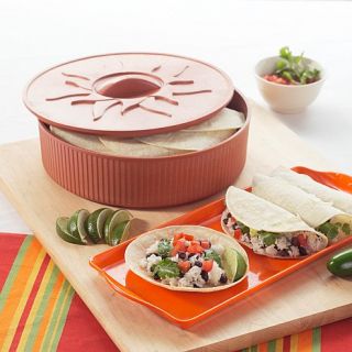 Nordic Ware Fajita Platter and Tortilla Warmer Set