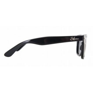 S4 Vintage Sunglasses Black/Grey Polarized Lens