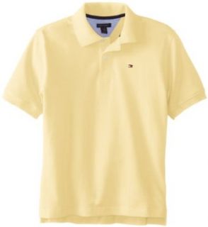 Tommy Hilfiger Boys 8 20 Ivy Spring Polo Shirt, Banana, Medium Clothing