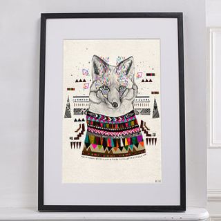 field of dreams fox print by magnolia box