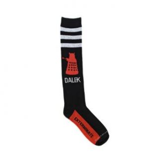 Doctor Who Dalek Varsity Knee High Sock Clothing