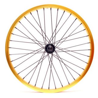 Eastern Double Shot Front 3/8 36H BMX Wheel Gold 3/8"