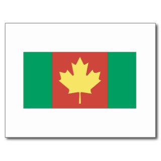 Rasta Flag Canada Post Cards