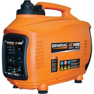 Generac iX Series Inverter — 1450 Surge Watts, 1400 Rated Watts, Model# 5842  Inverter Generators