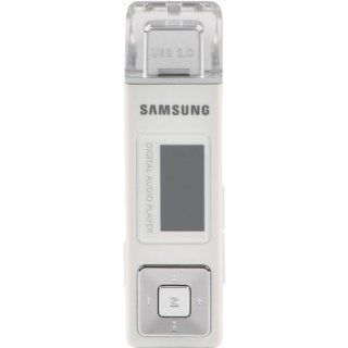Samsung YP U2JZW 1 GB Direct Insert USB Digital Audio Player (White)  Players & Accessories