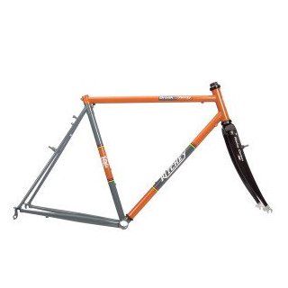 Ritchey BreakAway Steel Cyclocross Frameset With Roller Case One Color, 56  Bike Stems And Parts  Sports & Outdoors
