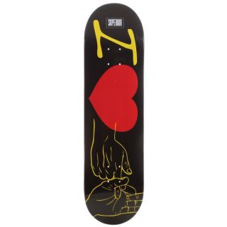 Superior I Heart This Skateboard Black 8.5"