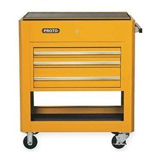 utility Cart, 39 1/2Wx23D, 3 Drawer, Yellow   Tool Cabinets  