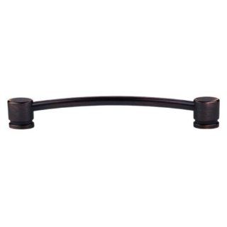 Top Knobs TK63TB Sanctuary Collection 3 3/4 Inch Center to Center Oval Thin Cabinet Bar Pull, Tuscan Bronze   Cabinet And Furniture Pulls  
