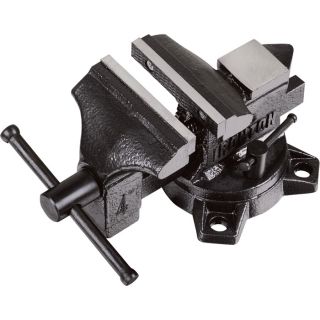 Ironton Light-Duty Bench Vise — 4in.W Jaws, 3 5/8in. Capacity  Bench Vises