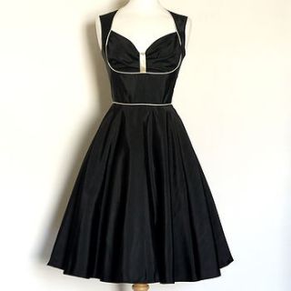 grosgrain bustier evening dress by dig for victory