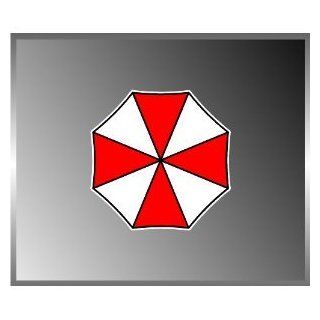 Resident Evil Umbrella Corporation Xbox Ps3 Umbrella Decal Sticker 4"x4" 