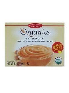 Dr. Oetker Organics Butterscotch Cooked Pudding & Pie Filling Mix (9 X 3.5 Oz)  Brownie Mixes  Grocery & Gourmet Food