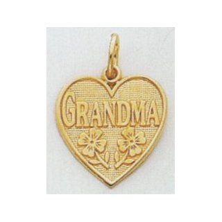 Crandma Heart Charm   C1709 Jewelry