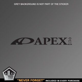 (2x) 5" Apex'i Logo Sticker Vinyl Decals Automotive