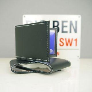 leather personalised travel card holder by deservedly so