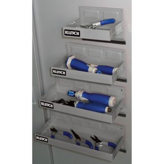Klutch Magnetic Tool Trays — 4-Pc. Set  Tool Boxes