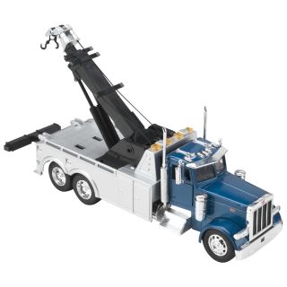 Peterbilt Tow Truck Die-Cast Collectible — 132 Scale, Blue