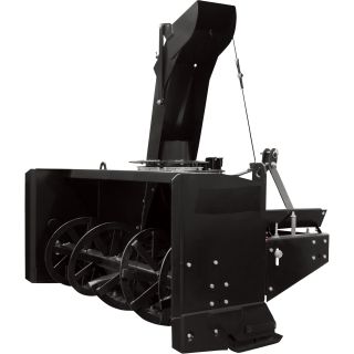 AgriEase 3-Pt. Snow Blower — 86in.W Intake, Fits Tractors 50HP to 80 HP, Model# BE-SBS86HDG  Snow Blowers