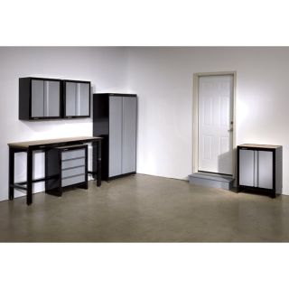Stack-On Garage Storage System — 2-Door Project Center, Steel, Model# SGO-1600-DS  Storage Cabinets
