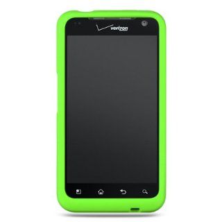 GREEN Soft Silicone Skin Cover Case for LG Revolution 4G VS910 Cell Phones & Accessories