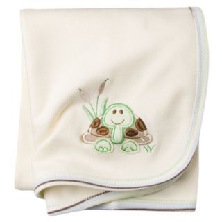 Hudson Baby Organic Receiving Blanket   Cream