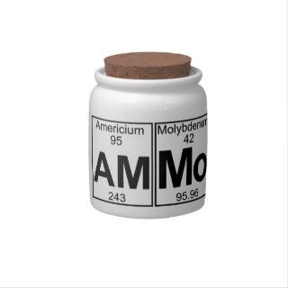 Am mo (ammo)   Full Candy Jar