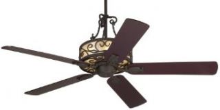 60" John Timberland Natural Mica Collection Iron Ceiling Fan    