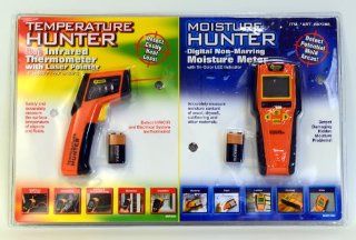 Mannix Temperature Hunter Infrared Thermometer and Moisture Hunter Digital Non marring Moisture Meter Set New Kitchen & Dining