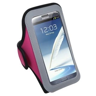 BasAcc Hot Pink Vertical Pouch Armband for LG Optimus G Pro E980 BasAcc Cases & Holders