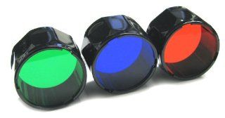 Fenix Flashlights Filters (Red, Blue & Green) for TK Series TK10, TK11 & TK20   Basic Handheld Flashlights  
