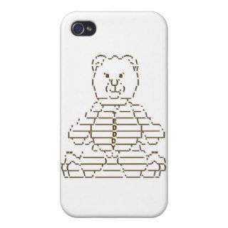 Teddy Bear Symbol iPhone 4/4S Case