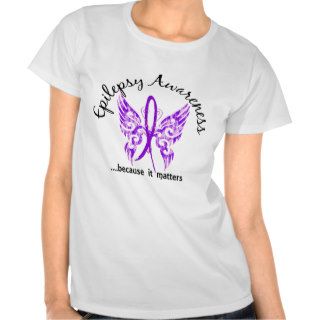 Grunge Tattoo Butterfly 6.1 Epilepsy Tee Shirt