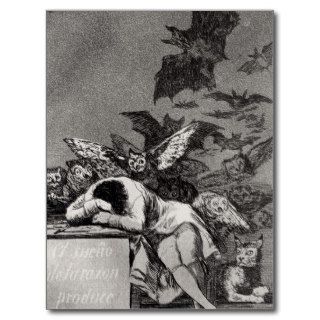The Sleep of Reason Produces Monsters Post Card