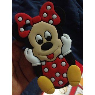 Deco Fairy Branded 3D Cute Cartoon Mouse Soft Silicone Case Cover for Iphone 4 and 4S Cell Phones & Accessories