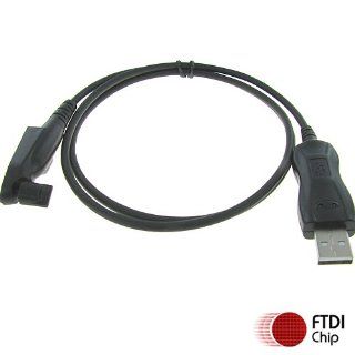 Radio Programming Cable for Motorola USB FTDI GP328+ EX500 EX600 Computers & Accessories