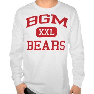BGM   Bears   BGM High School   Brooklyn Iowa T shirt