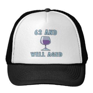 62nd Birthday Gifts Mesh Hat