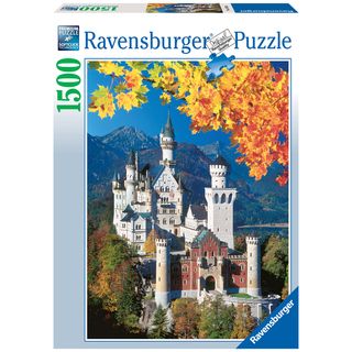 1500 piece Neuschwanstein Castle Puzzle RAVENSBURGER Puzzles