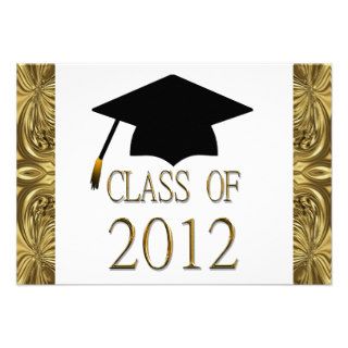 Class Of 2012 Graduation Party Invitations
