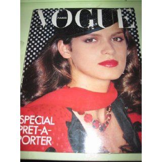 Vogue Paris Magazine, April 1979, GIA CARANGI COVER Books