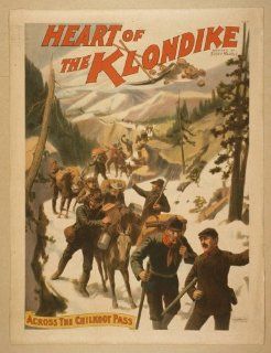 Poster Heart of the Klondike written by Scott Marble. 1897   Prints