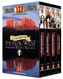 Best of the Real West (4 VHS Tapes) in slipcase Hosted By Kenny Rogers Movies & TV