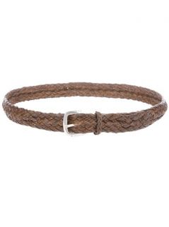 Orciani Woven Leather Belt