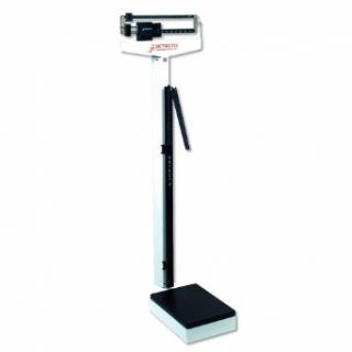 Detecto 339 Dual Reading Eye Level Physicians Scale with Height Rod
