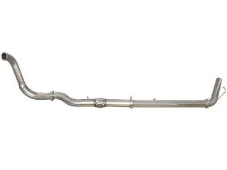 Cxracing 99 03 Ford 7.3L Powerstroke Diesel 4" Turbo Back Exhaust Single Side Exit SS 304 F250 Automotive