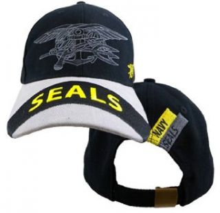 US Navy "SEALS" Team Logo Embroidered Hat   Adjustable Buckle Closure Cap Clothing